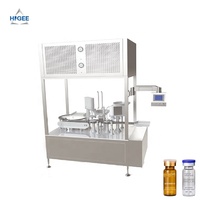 Flacon de remplissage ligne de stérilisateur bouteille en verre flacon aseptique machine de remplissage et de capsulage vitamine petite bouteille de remplissage