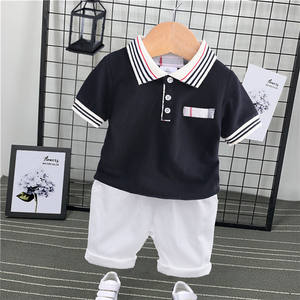 Tienda en Línea, Ropa Infantil Coreana de Moda, Conjunto de Camisa con Cuello Camisero para Niño, de Proveedor Chino - Product Image 4