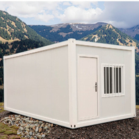Maison conteneur préfabriquée détachable de 40 pieds, villa d'hôtel moderne, maison modulaire portable avec garantie