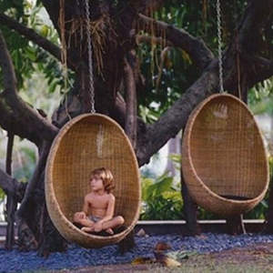 Cintres de <span class=keywords><strong>nid</strong></span> d'oiseau d'extérieur Balcon en plein air Suspendus Rockers Intérieur <span class=keywords><strong>Adulte</strong></span> Internet célèbre Chaises en rotin Photo paresseux Balançoires en rotin - Product Image 5