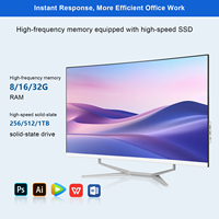 PC Todo en Uno de 32 Pulgadas, Full HD, Micro-Borde, N5095, Configuración Personalizada de Fábrica, Monoblock, Venta al Por Mayor