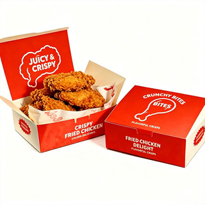 <span class=keywords><strong>Cajas</strong></span> de Papel <span class=keywords><strong>para</strong></span> Llevar Pollo Frito Impresas <span class=keywords><strong>Personalizadas</strong></span>, <span class=keywords><strong>Cajas</strong></span> de Papel Kraft de Grado Alimenticio <span class=keywords><strong>para</strong></span> Restaurantes de Comida Rápida - Product Image 6