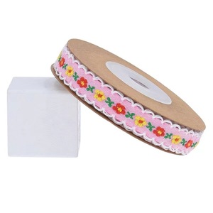 Spot all'ingrosso 1.4cm piccola cintura floreale etnica intrecciata scarpe per bambini accessori per capelli accessori per abbigliamento accessori - Product Image 5