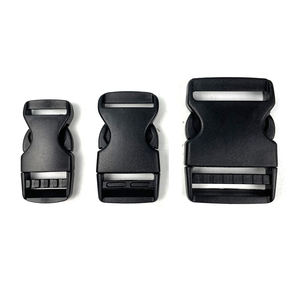 Matériau en Nylon, prix bon marché, approvisionnement d'usine en chine, boucle de fermeture de couleur noire, accessoires boucle en plastique - Product Image 2