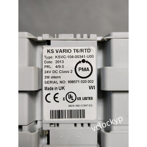 PMA KSVC-101-00181-U00 โมดูลเทอร์มินัลบัส ETHERNET IP, 24VDC, KS VARIO BK IP มือสอง - Product Image 1