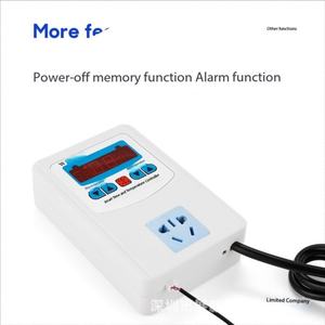 प्लास्टिक आवास के साथ बुद्धिमान डिजिटल तापमान नियंत्रक 10a 1000w ip43 रेटेड बहुउद्देश्यीय उपयोग - Product Image 2