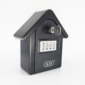 AJF <strong>Key</strong> Lock Outdoor Safety <strong>Keys</strong> <strong>Storage</strong> <strong>Box</strong> Creative House Shape Security Wall Mounted Combination Lock <strong>Box</strong> - Product Image 2