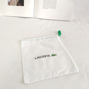 Thời Trang Cá Nhân New Coming Đặc Biệt Thiết Kế Màu Trắng Dây Kéo Bông Túi Quà Tặng Túi Với Logo In - Product Image 2