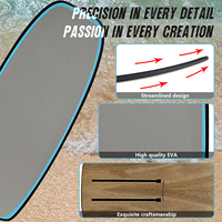 Planche de wingfoil en carbone premium GY GY106, vente chaude 2026, longueur 106 cm, planche de surf, design compact, noyau EPS, laminage en carbone, wing surf