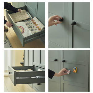 <span class=keywords><strong>Armadio</strong></span> in Acciaio con Ganci Interni e Ripiano, Pratico Contenitore per Cappotti, Borse e Abbigliamento Quotidiano - Product Image 4