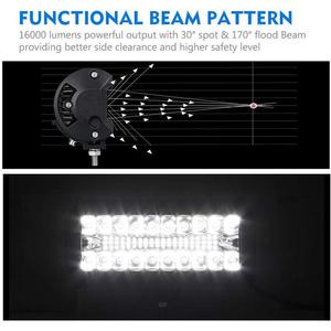 7 Inch <b>LED</b> <b>Light</b> <b>Bar</b> 24000 Lm Spot Flood Combo Beam Off-Road Lighting - Product Image 5