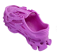 Sandales personnalisables unisexes d'été de haute technologie, imprimées en 3D, à semelle souple, avec logo en PU, pour hommes – Claquettes et mules sur mesure