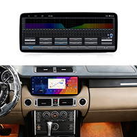Radio Multimedia para Auto con DVD, Marco de Panel de 12.3 Pulgadas para LAND Range Rover 2005-2012, Reproductor de Audio para Vehículo con Cable