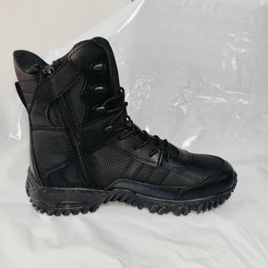 Bottes AL personnalisées de Malaisie, bottes de <span class=keywords><strong>camping</strong></span> en plein air, bottes de chasse, bottes de combat légères, bottes d'entraînement noires respirantes - Product Image 2