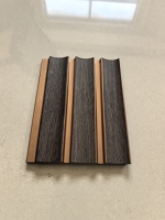 Offre Spéciale écologique intérieur WPC persiennes PS caillebotis panneaux muraux moulures pour la décoration de la maison