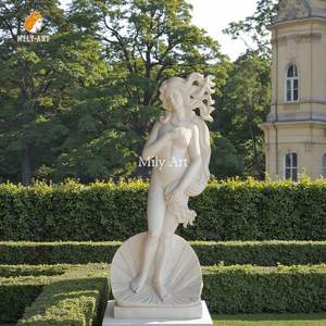 Sculpture en pierre de haute qualité grandeur nature, <span class=keywords><strong>Naissance</strong></span> de <span class=keywords><strong>Vénus</strong></span> de Milo, sculpture en marbre pour parc - Product Image 1