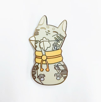 Badge en émail personnalisé coloré en métal moulé, motif dessin animé, idéal pour les promotions et cadeaux - Grande Vente