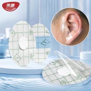 Cerotti Auricolari Trasparenti Impermeabili Certificati CE di Grado Medico a Marchio Privato, Coperture in Pellicola Traspirante 5*8cm per Distributori - Spedizione Veloce - Product Image 4