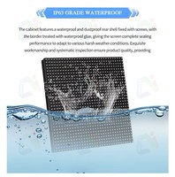 Écran LED extérieur personnalisé P3 P4 P5 P6 P8, écran LED couleur plein format fixe pour centre commercial, magasin, mur vidéo LED