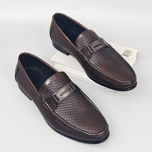 Mocassins Business Décontractés en Cuir de Vachette Pleine Fleur – Chaussures Homme Élégantes en Cuir Véritable, Semelles Souples et Durables, Nouveaux, Légers et Faciles à Enfiler - Product Image 4
