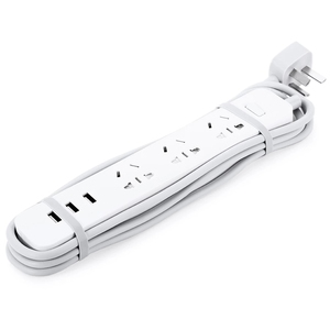 Mi Mijia Power Strip 3 <span class=keywords><strong>2A</strong></span> sạc nhanh cổng USB 4 ổ cắm 4 điều khiển Mi nhà ổ cắm với bộ chuyển đổi 2M dây mở rộng - Product Image 4
