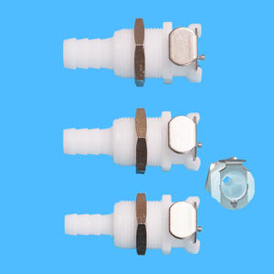 Conector Hembra de Plástico POM JUPlasfitting Serie L con Rosca Externa a Través de Placa, Reemplazo Doméstico de 6.0-10.0mm - Product Image 1