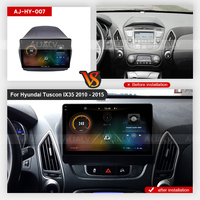 AIJALV Apro QLED Android Lecteur voiture pour HYUNDAI 2010 TUCSON IX35 8-core 2K autoradio DVD lecteur stéréo Système de navigation GPS