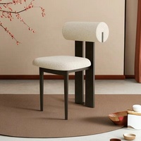 Chaise en bois de chêne massif de qualité supérieure de style moderne moyen pour chaises d'appoint en bois naturel de ménage ou de restaurant