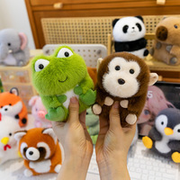 Peluche chien réaliste OEM, artisanat coréen, jouet en peluche animal de simulation pour la décoration intérieure, vente en gros transfrontalière