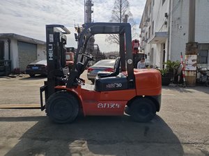 HELI 2.5 3 3.5 5 7 8 10 Ton Chinese CPCD30 TCM KOMATSU diesel <b>Forklift</b> lifting truck triple master side shift ISUZU engine - Product Image 5