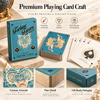 Cartes à Jouer Personnalisées Haut de Gamme Imprimées sur Mesure – Direct Usine – Jeu de Poker – Cadeaux d'Entreprise et Divertissement Ludique pour Petites Entreprises – Faible MOQ