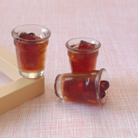 100 mini tasses à café en résine, modèles de verres simulés, jouets décoratifs pour maison de poupée, accessoires miniatures pour jardin féerique