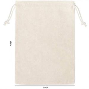 Offre Spéciale Eco Réutilisable Coton Biologique Toile Lin Bijoux Mousseline Cordon Sac À Poussière Pochette Avec Logo Personnalisé Imprimé - Product Image 4