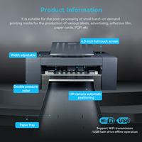 Cortadora de Adhesivos A3 de Doble Carro con Alimentador Automático, Plotter de Corte de Etiquetas Adhesivas |   Máquina de Corte con Plotter y Servomotor