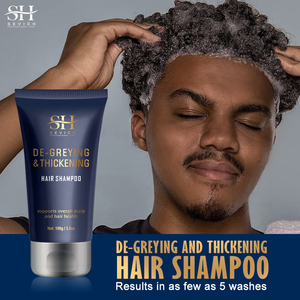 Champú personalizado 2 en 1, oscurecimiento Natural, engrosamiento, efecto rápido, champú <span class=keywords><strong>para</strong></span> teñir <span class=keywords><strong>el</strong></span> <span class=keywords><strong>cabello</strong></span> negro <span class=keywords><strong>para</strong></span> hombres - Product Image 4