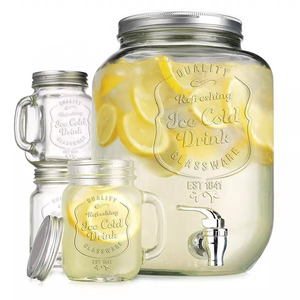 Barattolo di succo di vetro 8L per la casa giardino statua Mini <span class=keywords><strong>Cactus</strong></span> giardino da casa giardiniere produzione Co per uso alimentare - Product Image 2