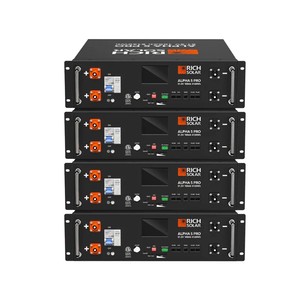 Batería LiFePO4 Prismática RichSolar ALPHA 5 PRO para Rack de Servidor, 51.2V 100Ah 5kWh 16 Celdas IP54 con Pantalla LCD, BMS y Ventilador WiFi - Product Image 3