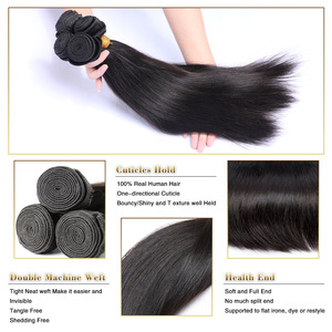 Prodotti di Tendenza 2024: Extension Adesive in Capelli Umani Naturali Neri Lisci a Doppia Trama per Donne - Product Image 4
