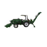 Mini Bagger lader Zum Verkauf Mini Traktor Mit Frontlader Und Backhoe4x4 Kompakt traktor Mit Lader