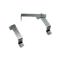 Pièces estampées en acier inoxydable, support de montage d'angle en métal à rainure en T, ancrages de levage en métal pour béton