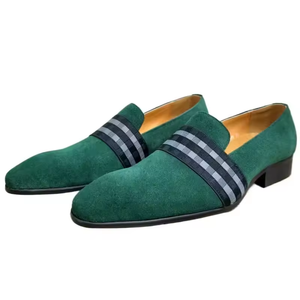 Otoño al por mayor de los hombres de cuero genuino Zapatos de vestir formales con propiedades antideslizantes para el desgaste de la boda casual y caballeroso. - Product Image 4