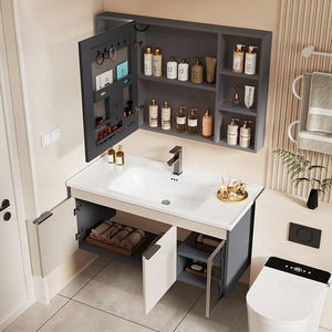 Lavabo Wayon para el hogar, gabinete combinado, gabinete de baño, lavabo integrado de cerámica - Product Image 4