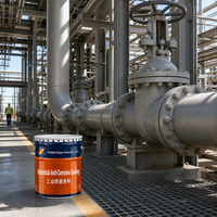 Fourniture directe de couche intermédiaire époxy aqueuse résistante aux produits chimiques et anticorrosion pour structures en acier extérieures