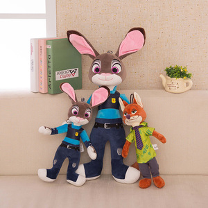 Peluche de Conejo Loco, Muñeco de Judy del Zoológico, Muñeco de Nick, Regalo para Niños, Venta al por Mayor - Product Image 3