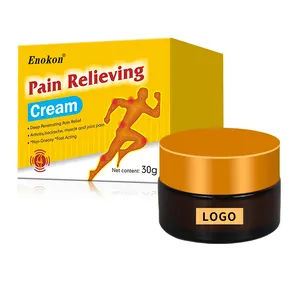 Enokon marcador natural de cuidados com a pele, creme para alívio da dor, para inflamação da artrite, esportes, lesões, creme salvado para alívio da dor