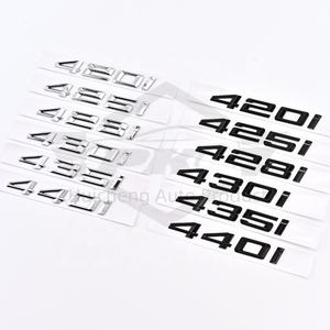 Nuevo emblema de la <span class=keywords><strong>insignia</strong></span> del logotipo de la letra del coche de Metal para <span class=keywords><strong>BMW</strong></span> 3 Series 318i 325i 328i 330i 340i 5 Series 520i 525i 528i 7 Series 425i 440i 640i - Product Image 4