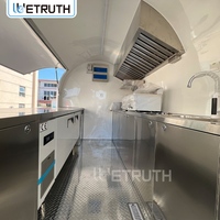Wetruth Équipement de cuisine commercial pour Food Truck : Friteuse à poulet rond, Glace italienne, Tacos, Pizza, Grill Shawarma, Kawaii