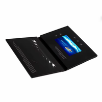 Personnalisation Personnalisation Carte de vœux vierge Boîte à brochures Dossier Motion Video Book