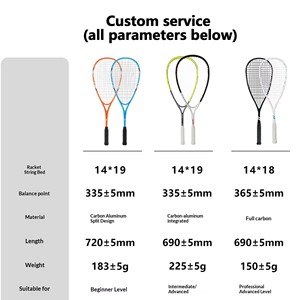 Raqueta <span class=keywords><strong>de</strong></span> Squash <span class=keywords><strong>de</strong></span> Aleación <span class=keywords><strong>de</strong></span> Aluminio y Carbono Completo, Ultraligera, para Principiantes, <span class=keywords><strong>de</strong></span> Alta Calidad, Personalizable, para Entrenamiento Deportivo - Product Image 3