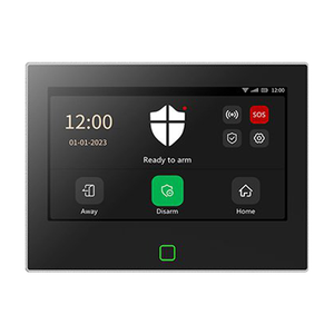 Sistema de panel de alarma inteligente inalámbrico WiFi/4G Tuya-Kit de seguridad para el hogar de 7 pulgadas con sirena de 115dB y batería de 5000mAh para protección del hogar - Product Image 2